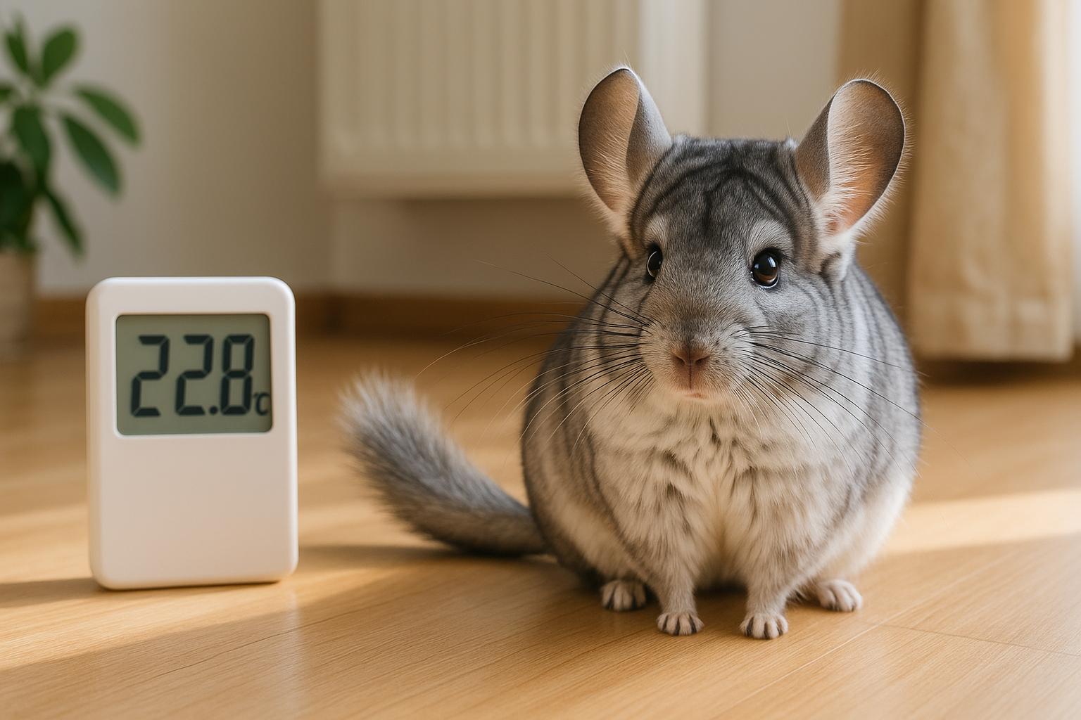チンチラの温度管理完全ガイド｜適温と対策