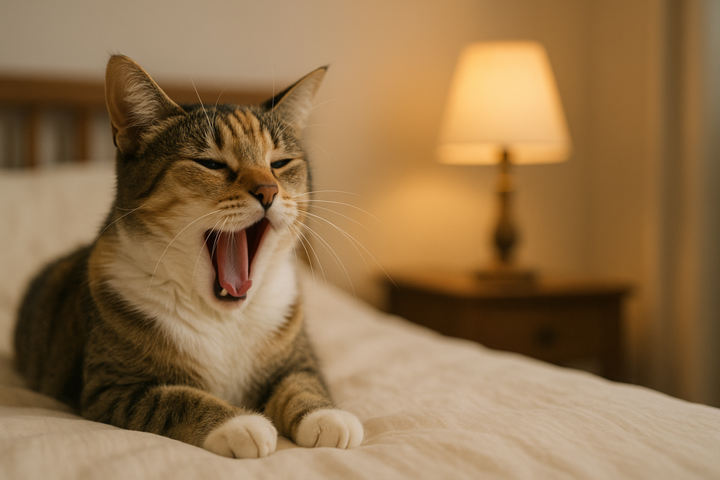 猫の夜泣きの原因と対策｜今すぐできる解決法