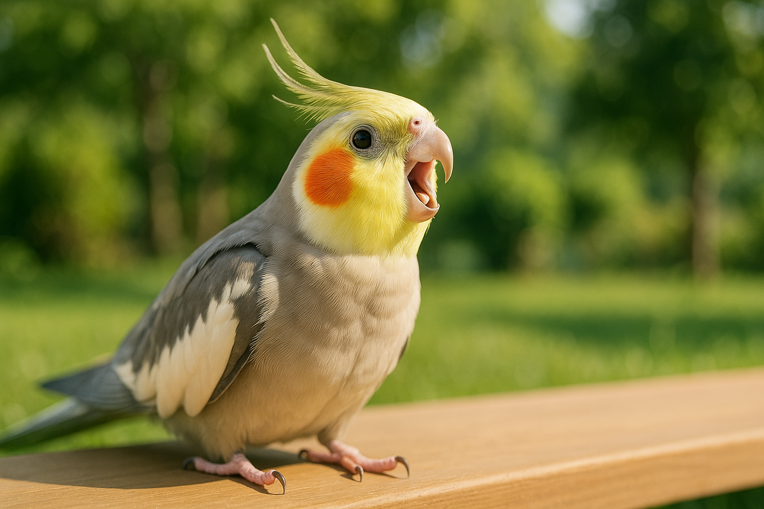 オカメインコの鳴き声の種類と意味を徹底解説