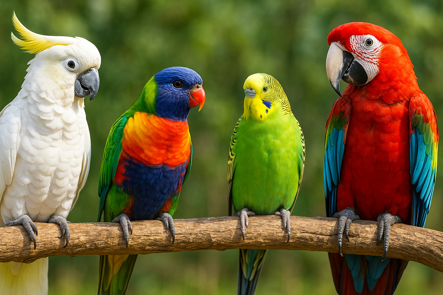 オウムの種類と特徴｜人気の品種を徹底解説