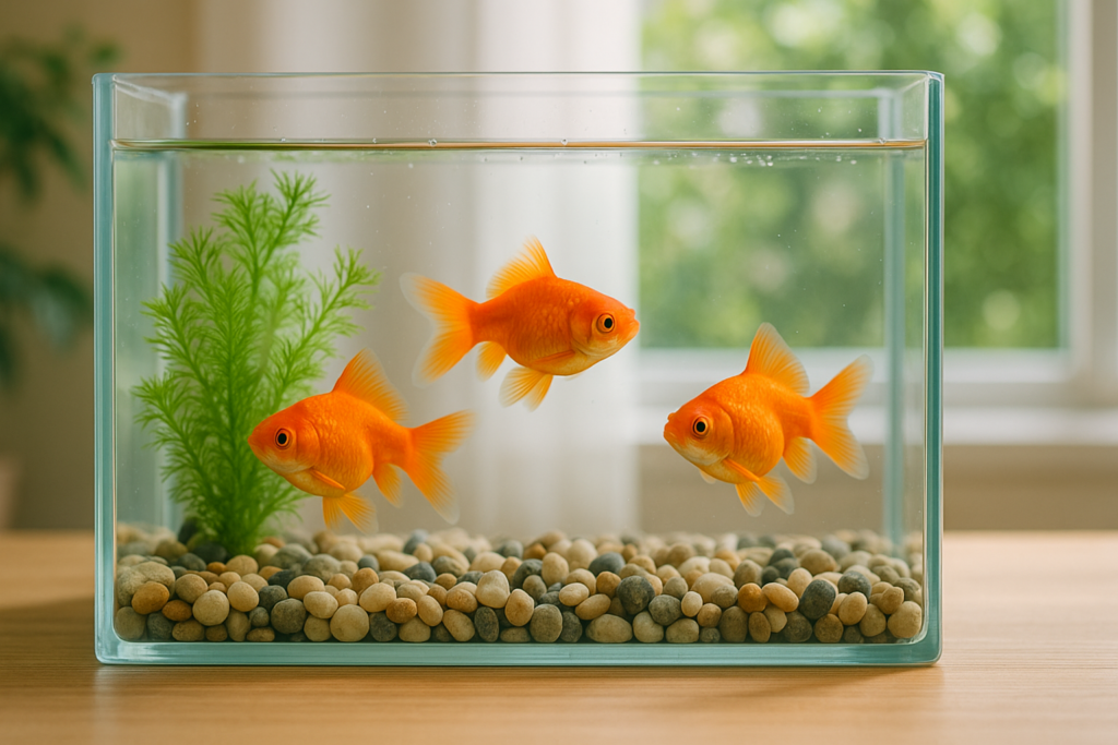 金魚の水槽の大きさと選び方｜初心者向け完全ガイド