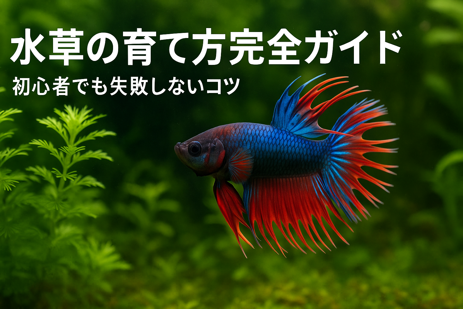 水草の育て方完全ガイド｜初心者でも失敗しないコツ