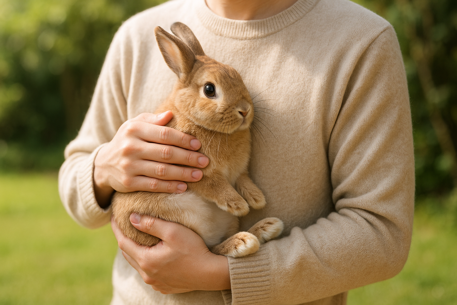 うさぎの抱っこのやり方｜安全で正しい方法を解説