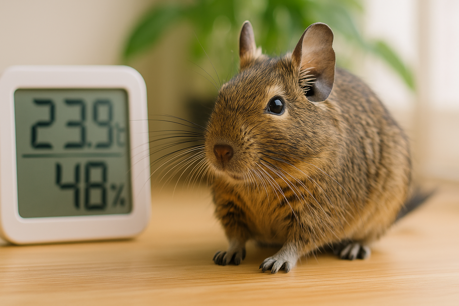 デグーの飼い方と適切な温度管理｜初心者向け完全ガイド