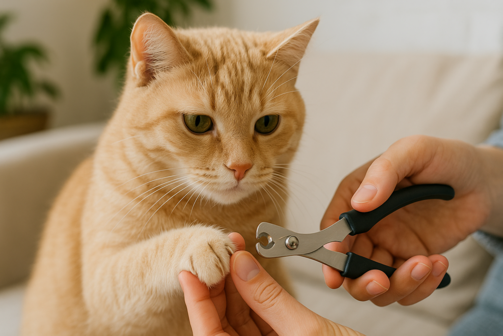 猫の爪切り頻度は？正しいタイミングと方法を解説