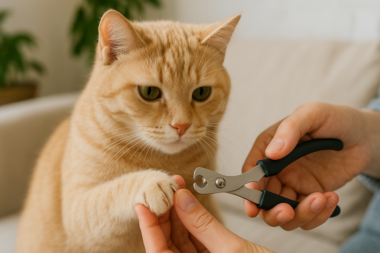 猫の爪切り頻度は？正しいタイミングと方法を解説