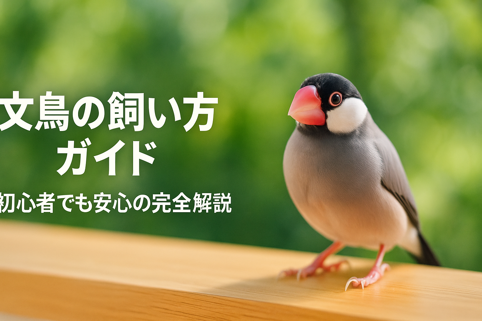 文鳥の飼い方ガイド｜初心者でも安心の完全解説