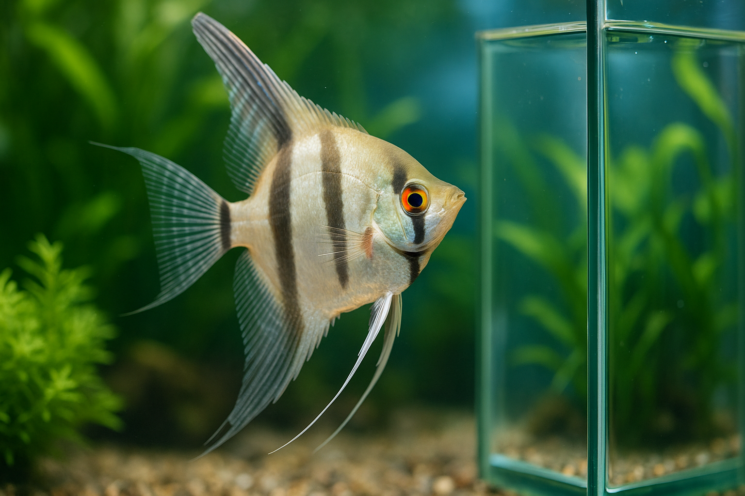 エンゼルフィッシュの飼い方と水槽選びの基本ガイド