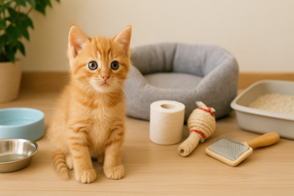 子猫の飼い方完全ガイド｜初心者向け準備リスト