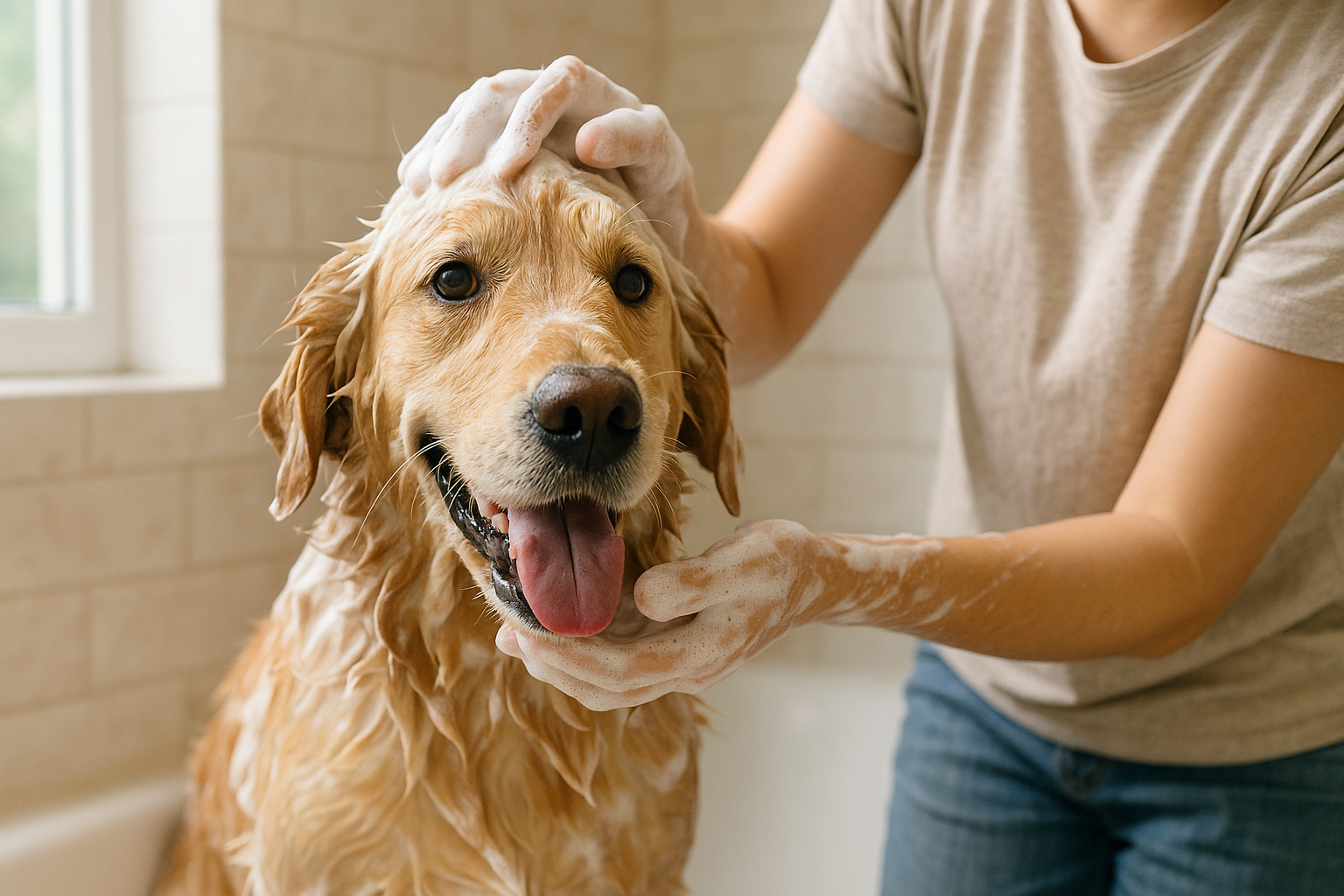 犬のシャンプー頻度は？正しい洗い方と注意点